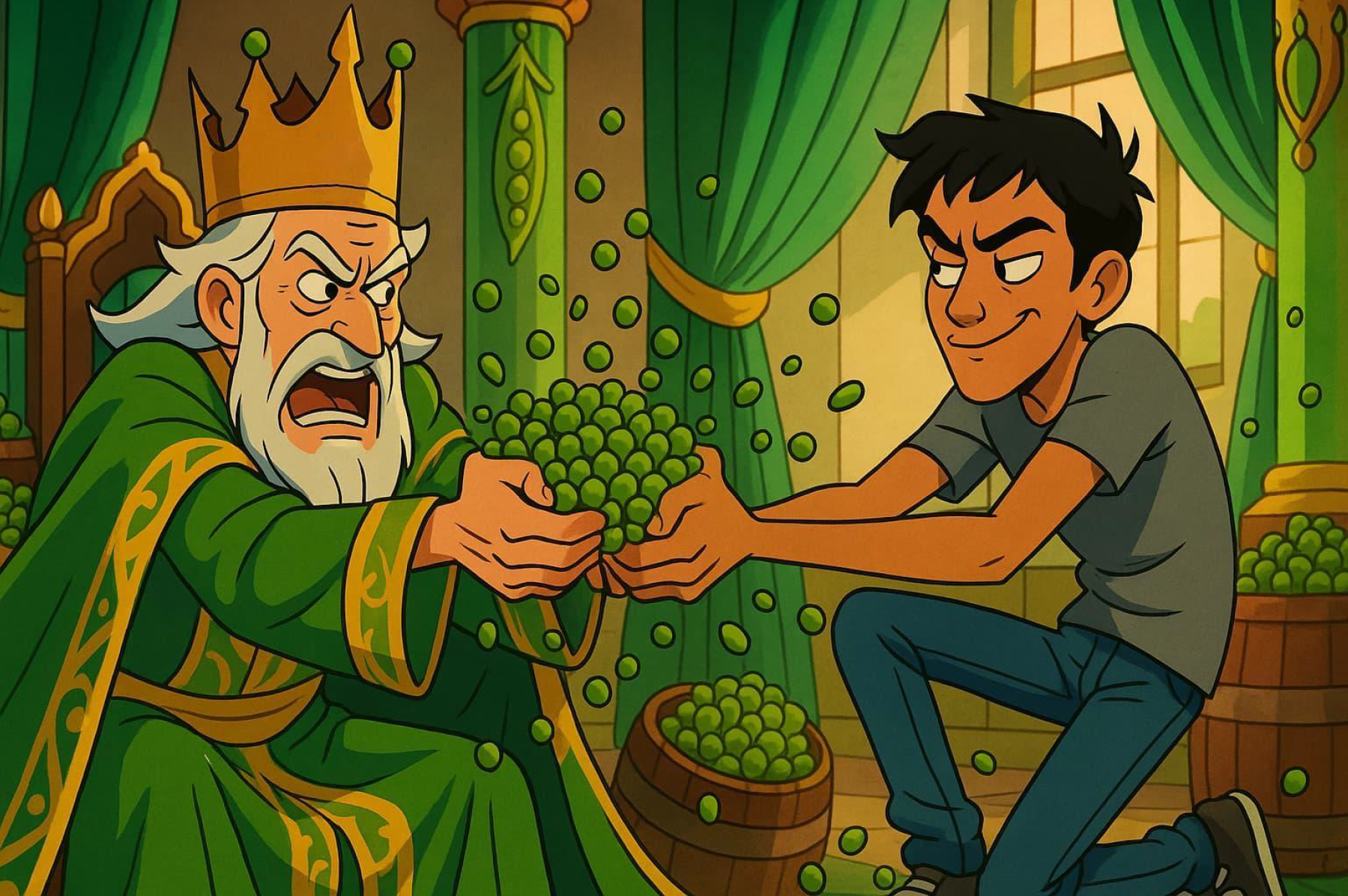 Pea King Scenes Collection 1